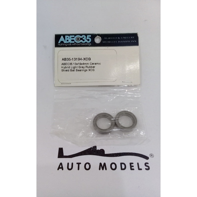 ABEC35 Bearing 13x19x4mm Ceramic Hybrid Light Grey Rubber Shield Ball Bearings