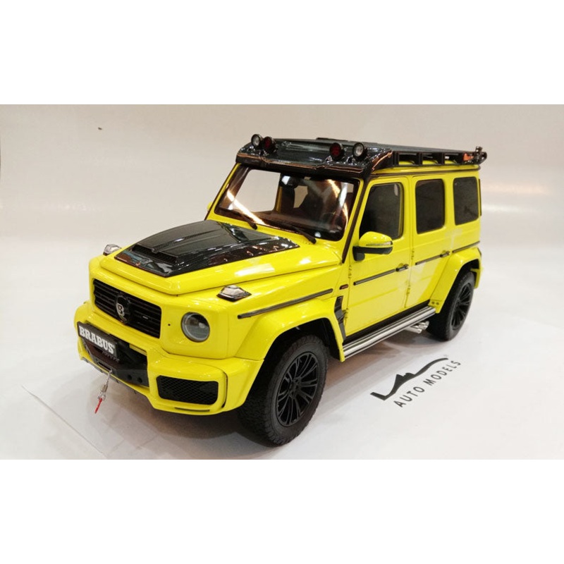 Almost Real Brabus G-Class w/Adventure Package Mercedes AMG G63 Yellow
