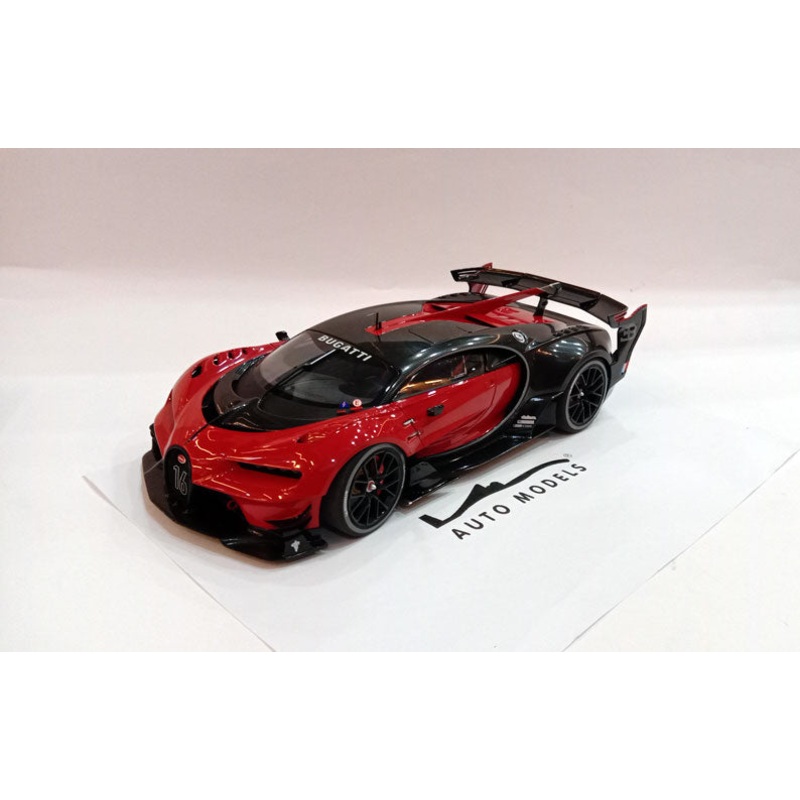 Autoart Bugatti Vision GT Italian Red/Black Carbon