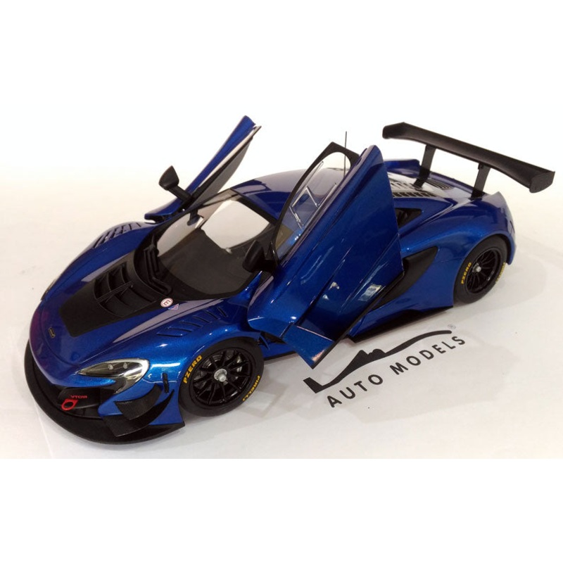 Autoart Mclaren 650S GT3 Blue/Black Accents