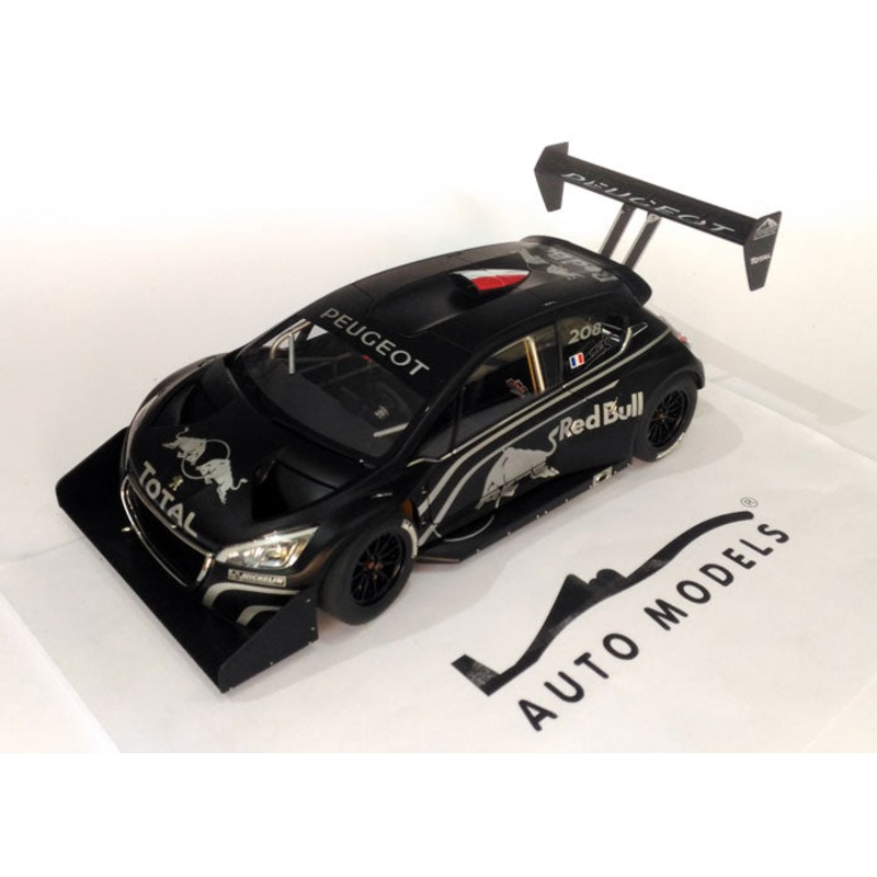 Autoart Peugeot 208 T16 Pikes Peak Presentation Car Black