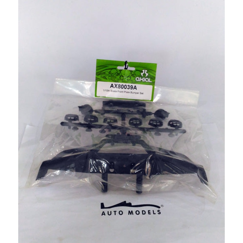 Axial Racing 1/10th Scale Front Plate Bumper Set