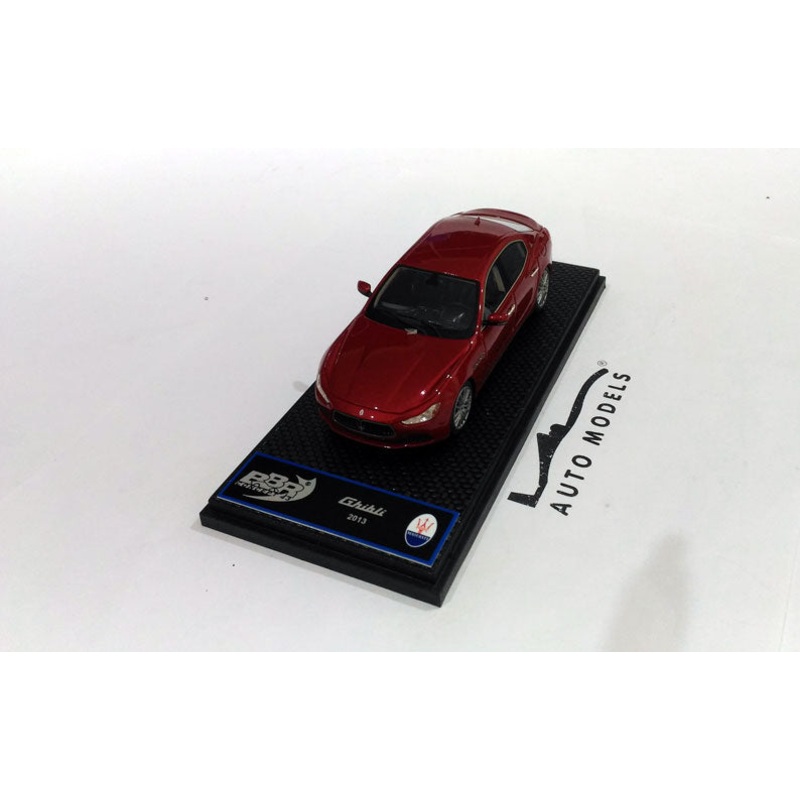 BBR Models Maserati Ghibli 2013 Rosso Energia Red