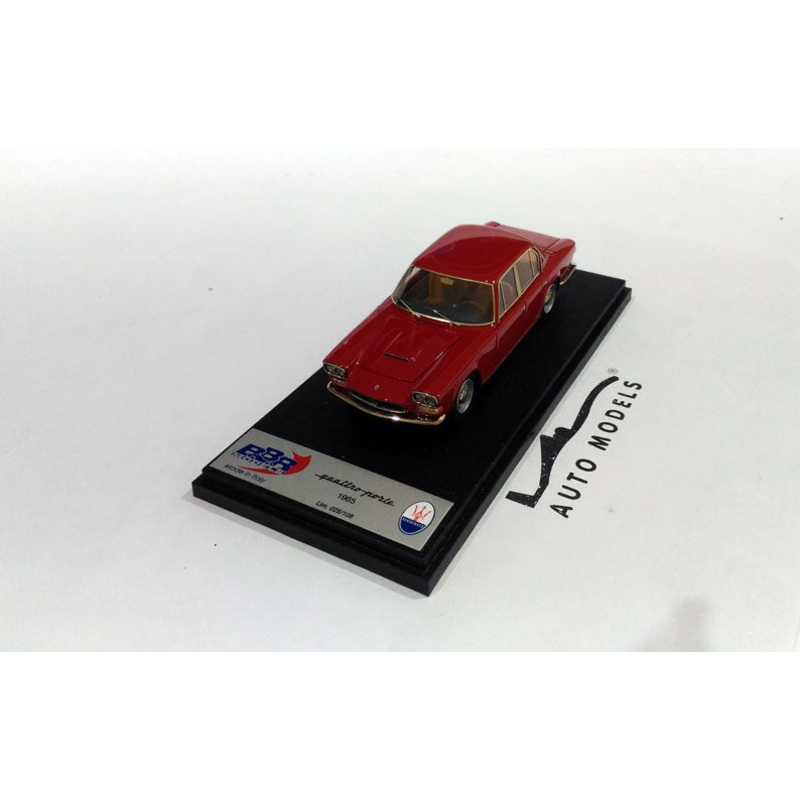BBR Models Maserati Quattroporte 1965 Red