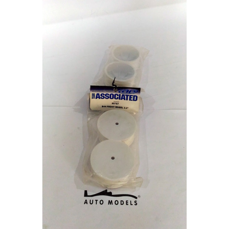 Team Associated B44 Front Wheel 2.2 White