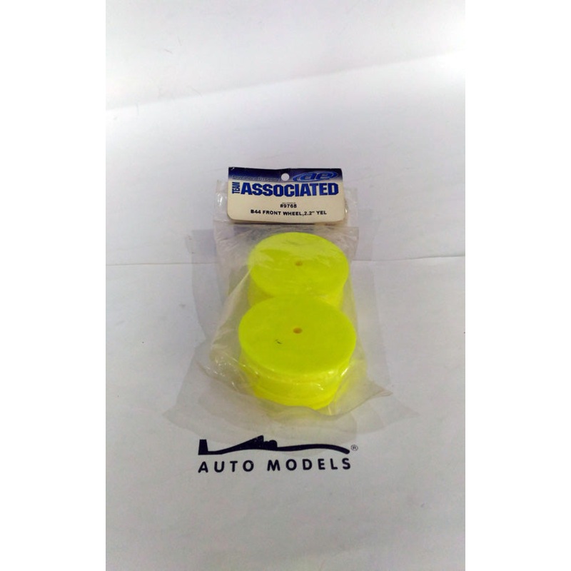 Team Associated B44 Front Wheel 2.2 Yellow