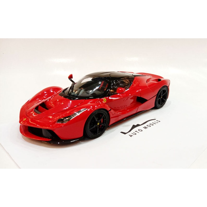 BBR Models Ferrari La Ferrari 322 Rosso Corsa Black Wheel
