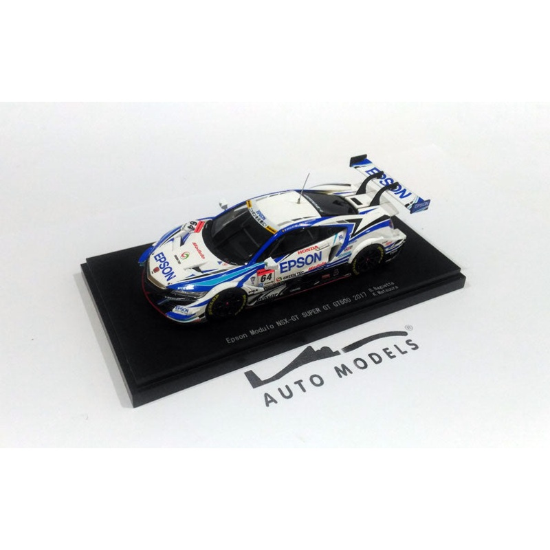 Ebbro Honda NSX GT Super GT GT500 2017 Team Epson Modulo White