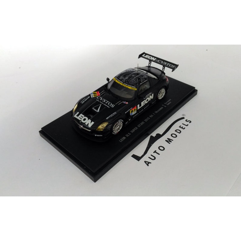 Ebbro Leon Merc-Benz SLS SGT300 2015 RD.1 Okayama Black