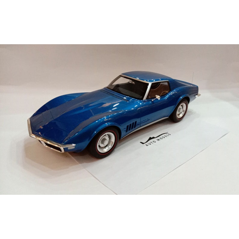 GT Spirit Chevrolet Corvette C3 1968 Blue Metallic