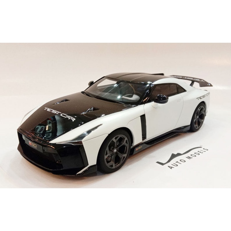 GT Spirit Nissan GT-R50 Test car White