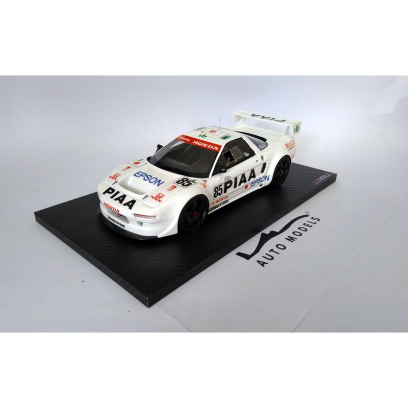 True Scale Model Honda NSX GT2 N.85 Qualification 24h Le Mans 1995 K.Sato – T.Kurosawa – T.Tanaka White