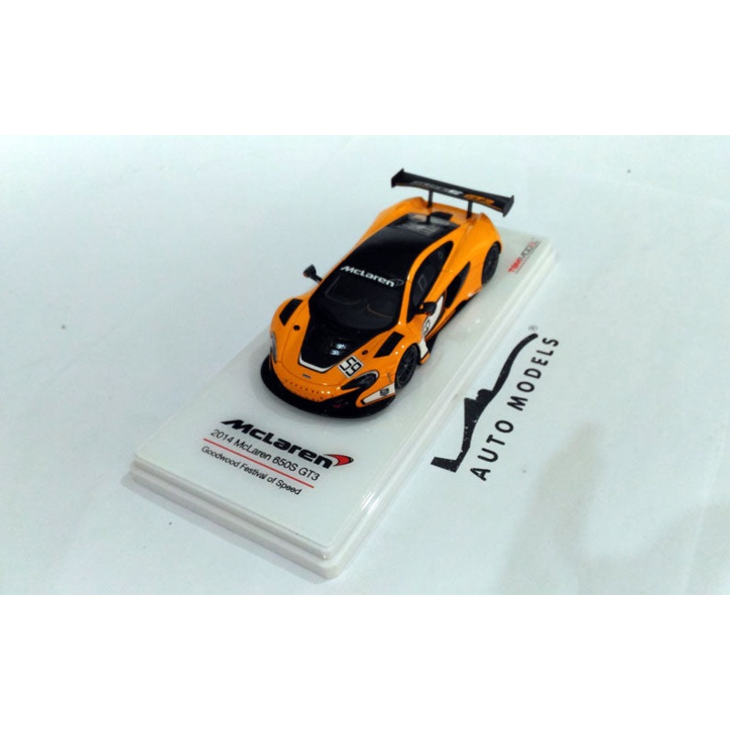 True Scale Model McLaren 650S GT3 N.59 Goodwood Festival Of Speed 2014 Orange