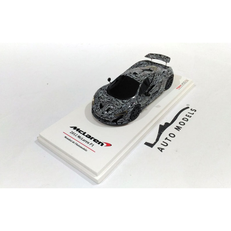 True Scale Model McLaren MP1 Spy Car 2013 Black White