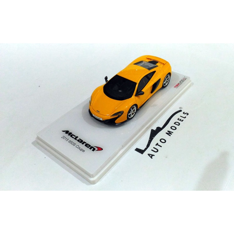 TrueScale Model McLaren 650S Coupe RHD 2015 Volcano Yellow