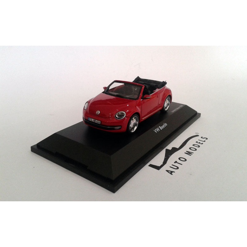 Schuco Volkswagen New Beetle Cabriolet Tornado Red