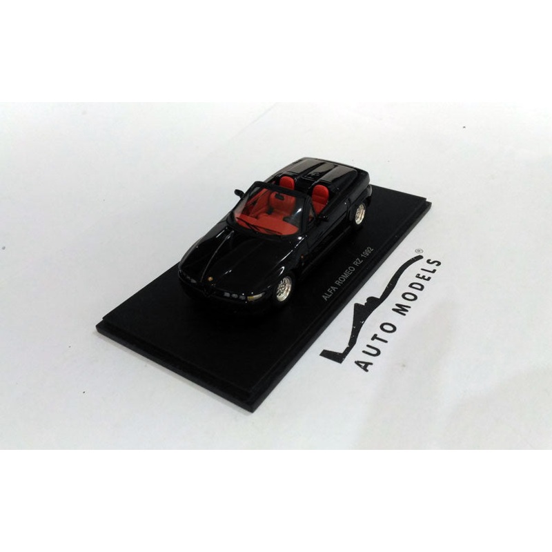 Spark Model Alfa Romeo RZ Spider 1992 Black