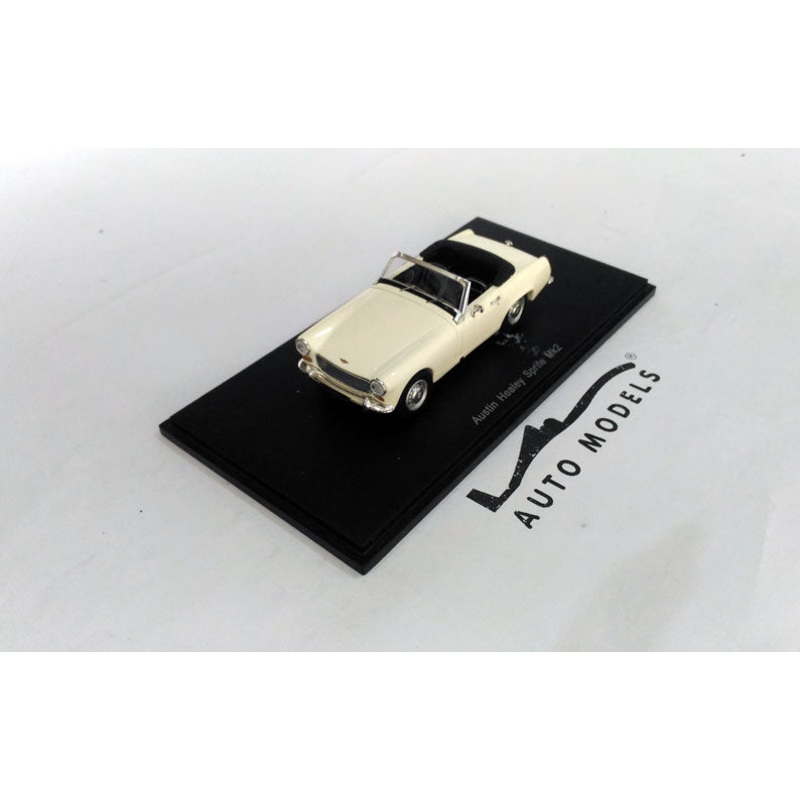 Spark Model Austin Haley Sprite MK II Spider 2-Door 1961 White