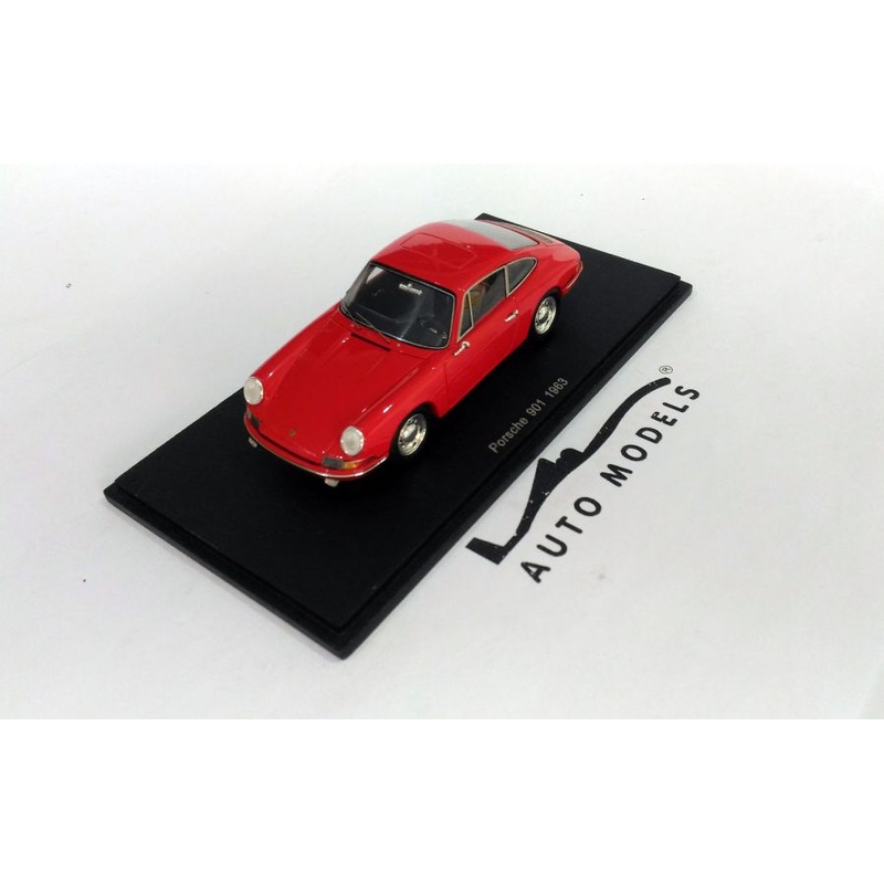 Spark Model Porsche 911 901 Coupe 1963 Red