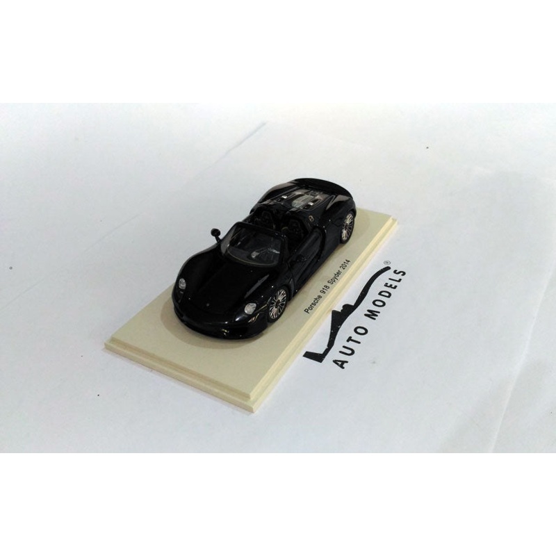 Spark Model Porsche 918 Spyder Open Roof 2014 Green Metallic