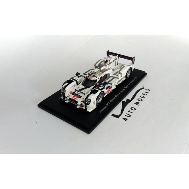 Spark Model Porsche 919 Hybrid N.20 Le Mans 2014 White