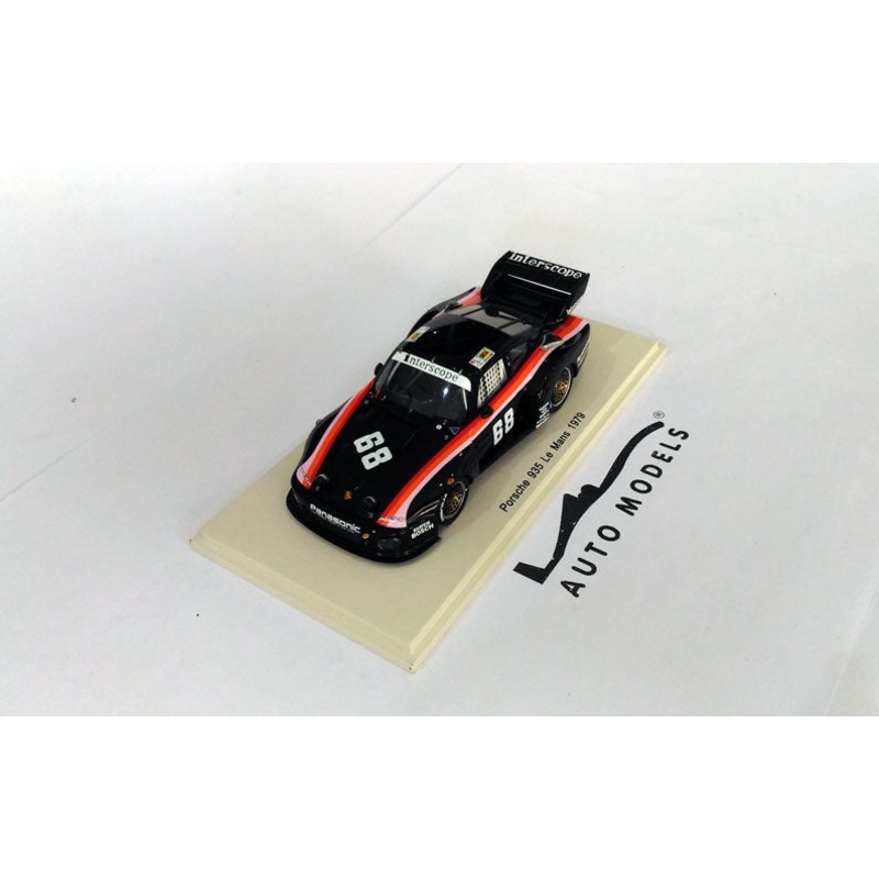 Spark Model Porsche 935 Coupe 3.0L Turbo Team Interscope Racing N.68 24h Le Mans 1978 T.Field – M.Minter – J.Morton Black