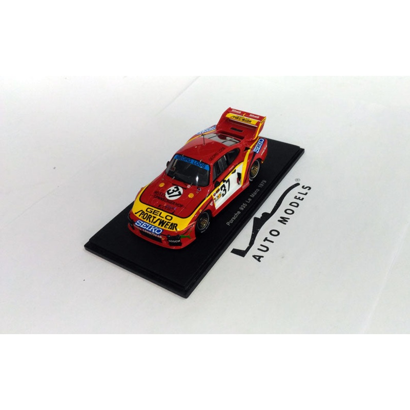 Spark Model Porsche 935 N.37 Le Mans 1979 Red