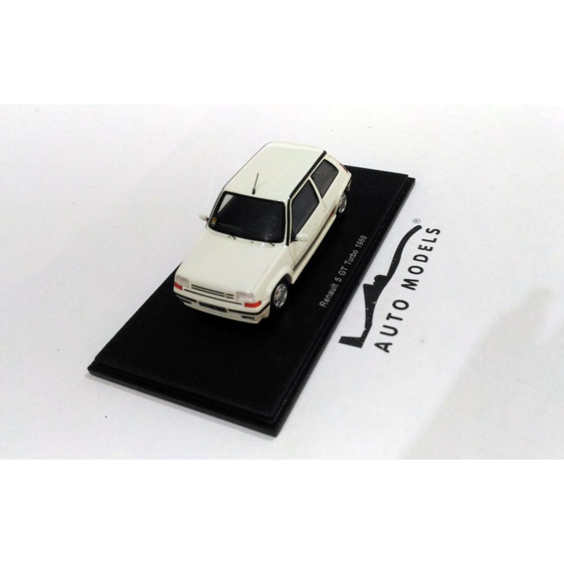 Spark Model Renault R5 GT Turbo 1988 White