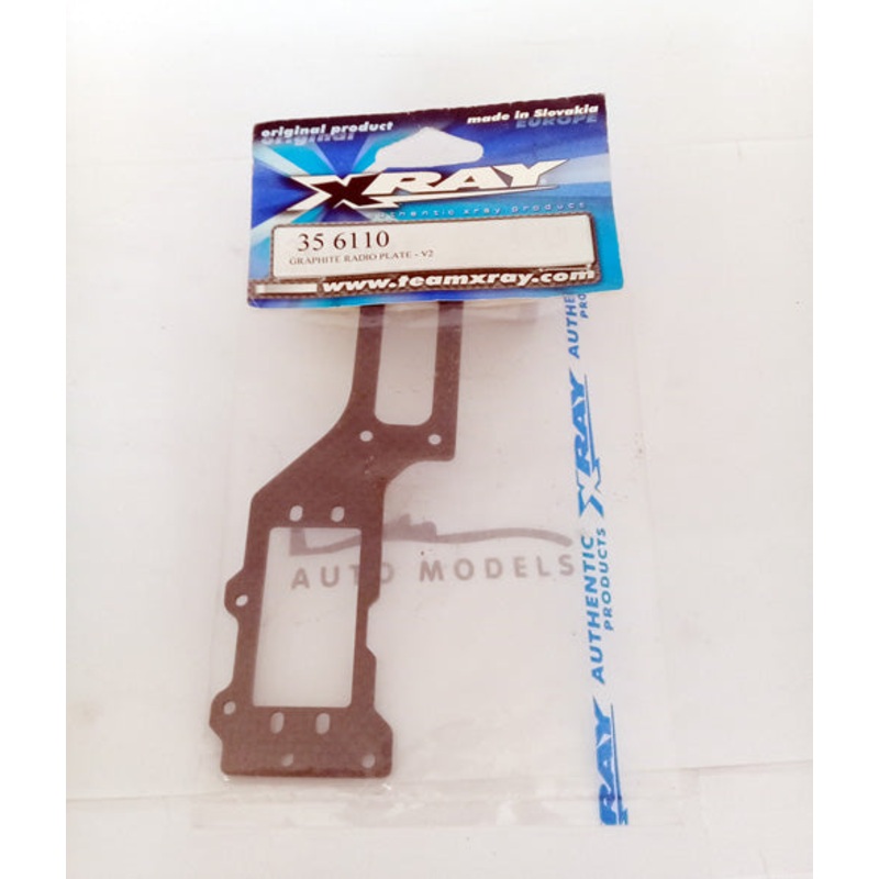 XRAY Graphite Radio Plate – V2