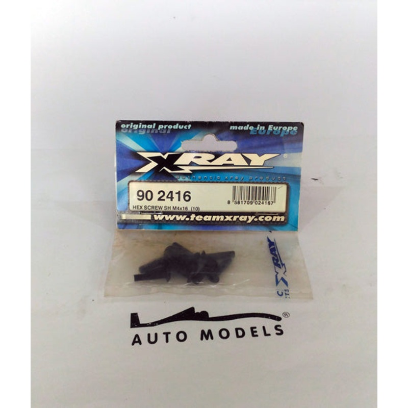 XRAY Hex Screw SH M4x16 (10)