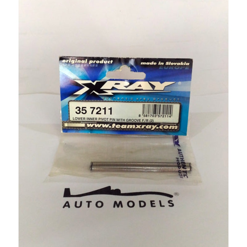 XRAY Lower Inner Pivot Pin with Groove F/R (2)