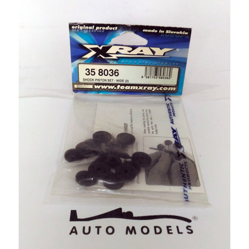 XRAY Shock Piston Set – Wide (2)