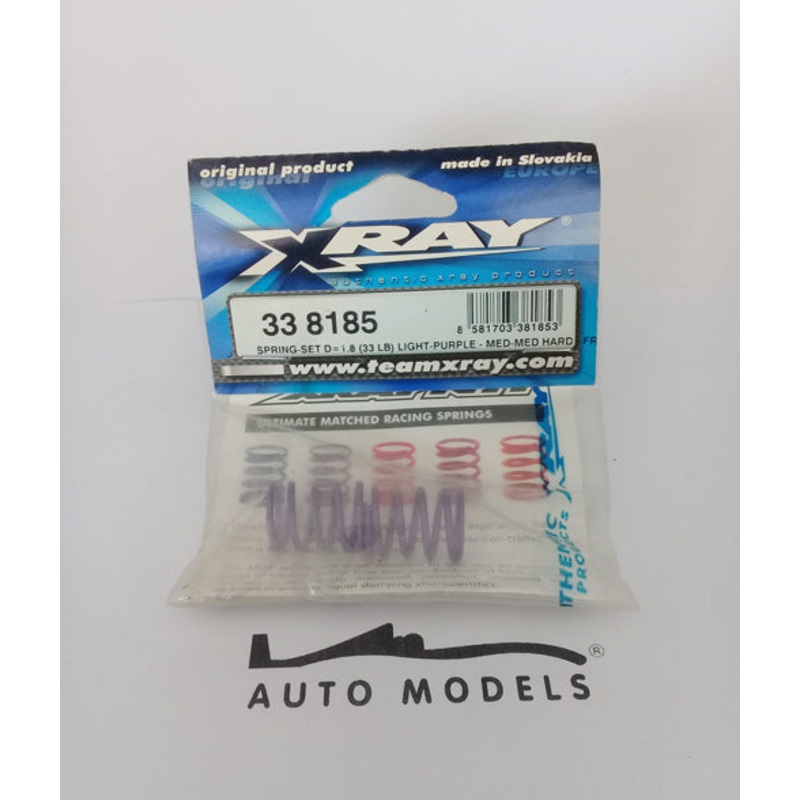 XRAY Spring-Set C=5.4 – Medium-Medium Hard – Front (2)
