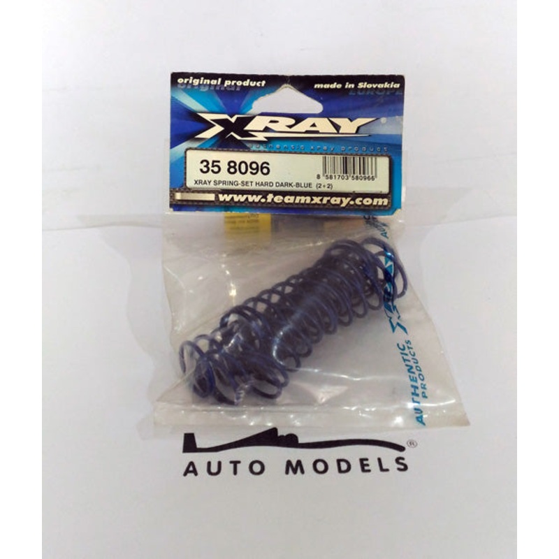 XRAY Spring-Set Hard Dark-Blue (2+2)