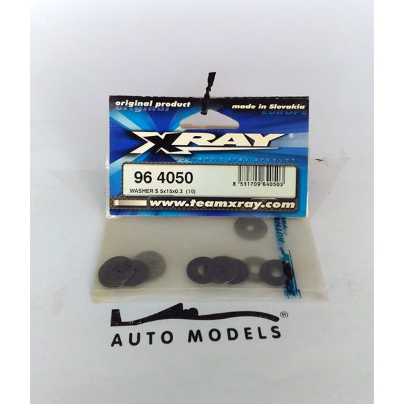 XRAY Washer S 5X15X0.3 (10)