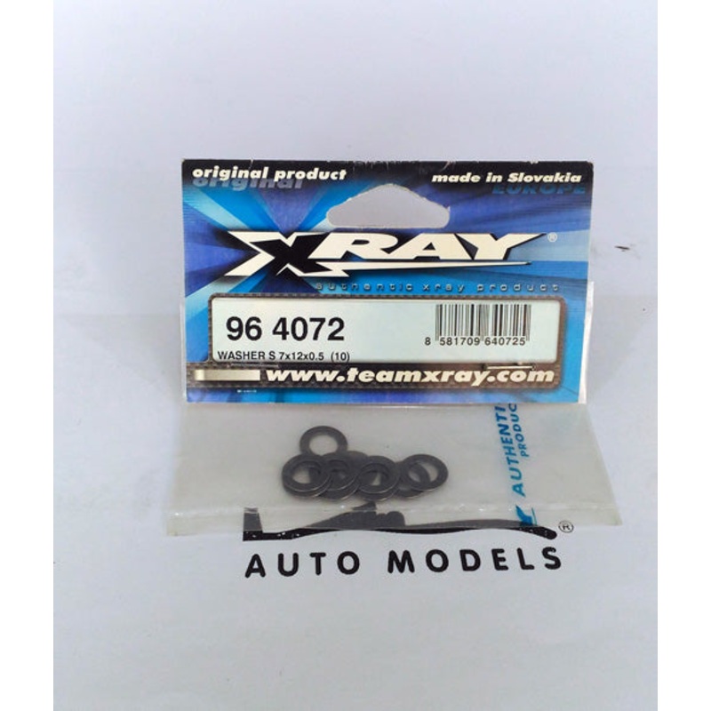 XRAY Washer S 7x12x0.5 (10)