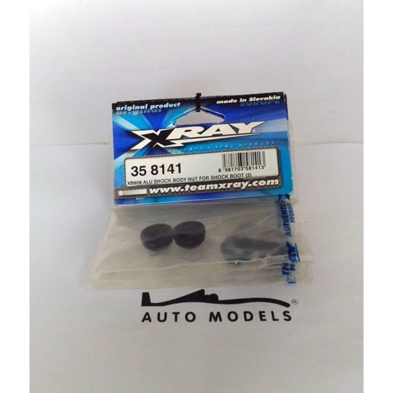 XRAY XB808 Aluminum Shock Body Nut for Shock Boot (2)