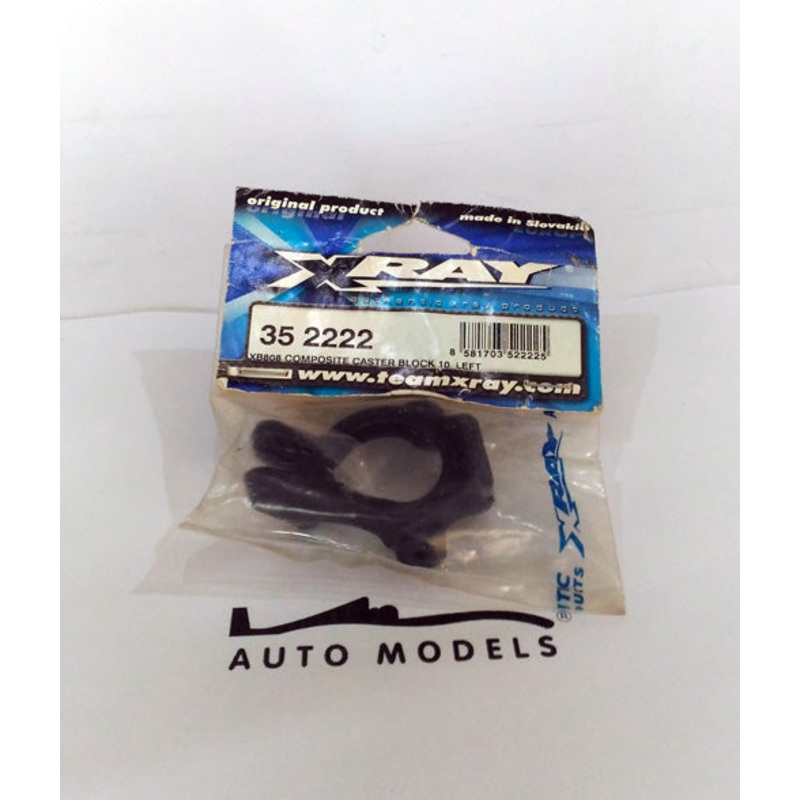 XRAY XB808 Composite Caster Block 10 Left