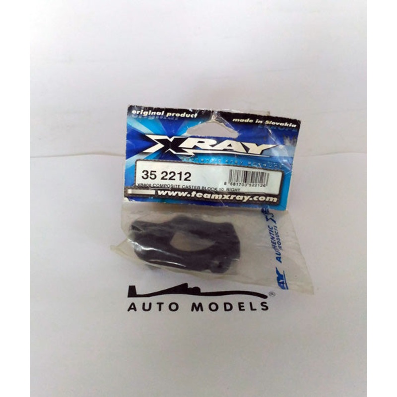 XRAY XB808 Composite Caster Block 10 Right