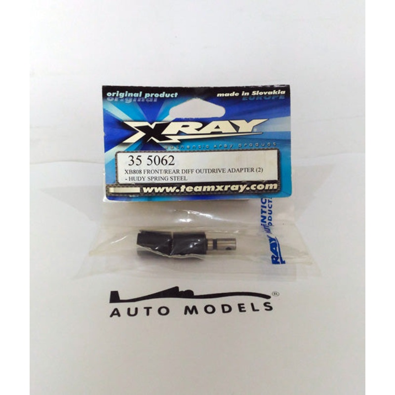 XRAY XB808 Front/Rear Differential Outdrive Adapter (2) – Hudy Spring Steel