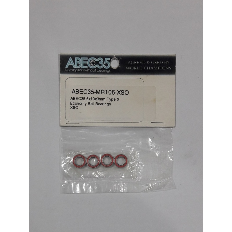 ABEC35 Bearing 6x10x3mm Type-X Economy Ball Bearings, XSO