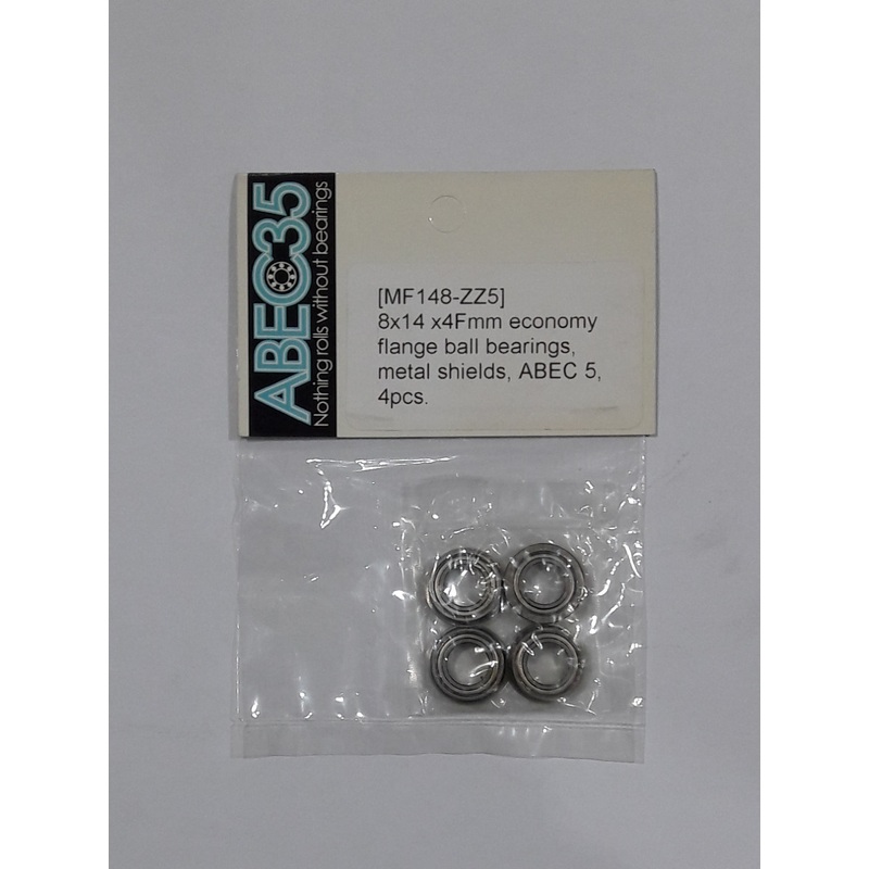 ABEC35 Bearing 8x14x4Fmm General Economy Flange Metal Shields