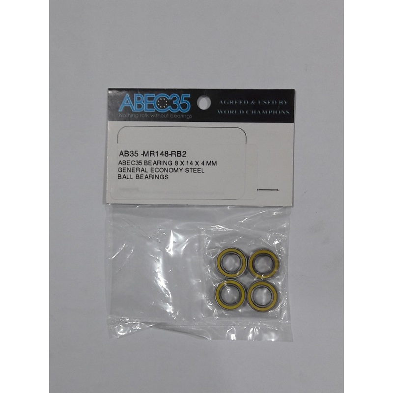 ABEC35 Bearing 8x14x4mm General Economy Steel Ball Bearings