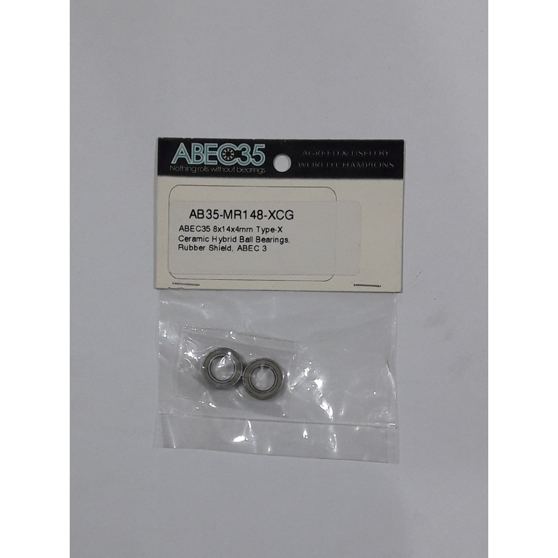 ABEC35 Bearing 8x14x4mm Type-X Ceramic Hybrid Ball Bearings
