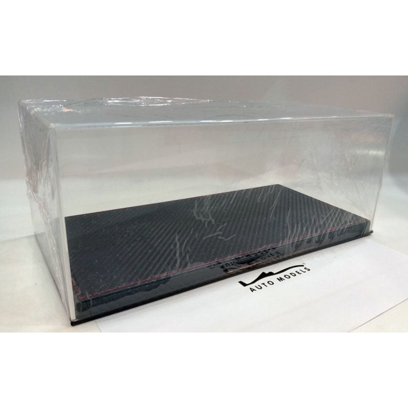 Automodels Acrylic Cover w/Carbon Base L325 x W164 x T130mm (Showcase)
