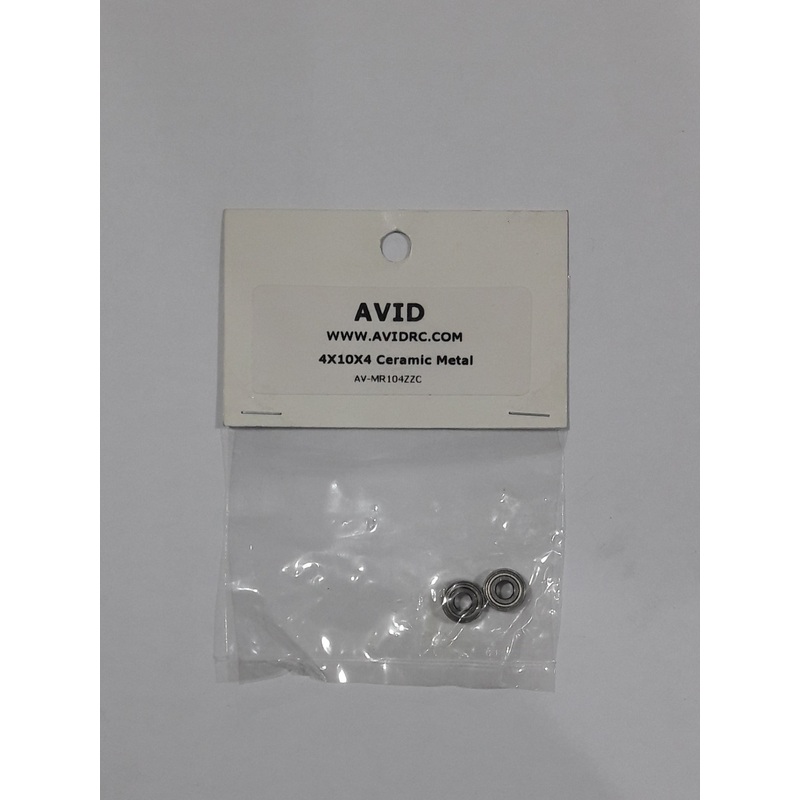 Avid Bearing RC 4x10x4mm Ceramic Metal