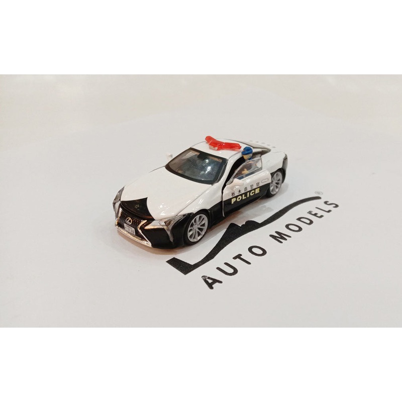 Era Car Lexus LC500 Tochigi Police Car White Black