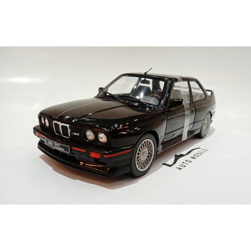 Solido BMW E30 M3 Sport Evo Black 1990