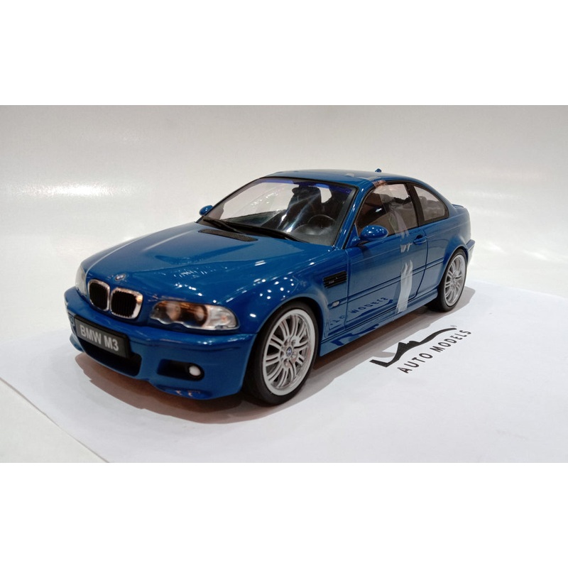 Solido BMW E46 M3 Coupe Laguna Blue 2000