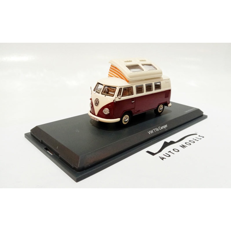 Schuco VW T1b Camper Red IVORY